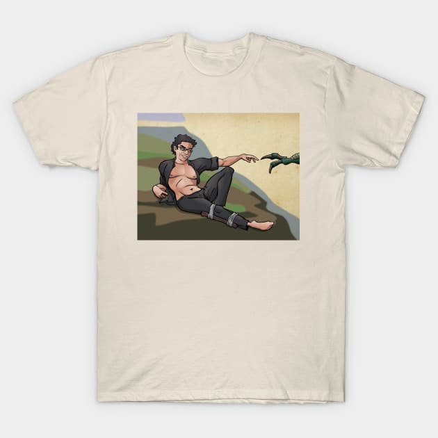 The Creation of Malcolm T-Shirt by HawkstoneDraws